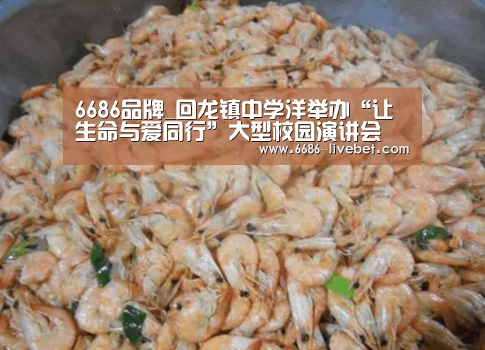 6686品牌_回龙镇中学洋举办“让生命与爱同行”大型校园演讲会(图2) 6686品牌